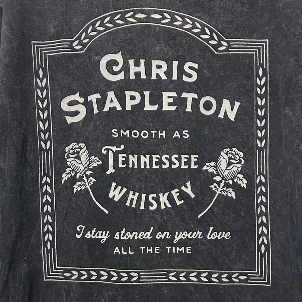 Chris Stapleton Black Graphic Tee - Picture 4 of 4
